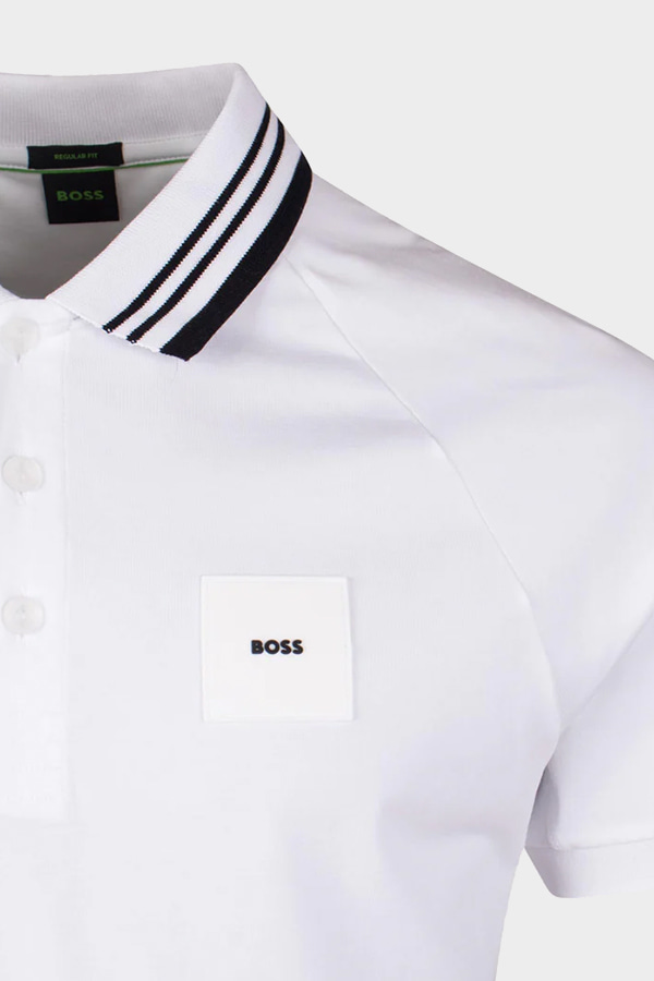 ΜΠΛΟΥΖΑ POLO BOSS - 100 ΛΕΥΚΟ